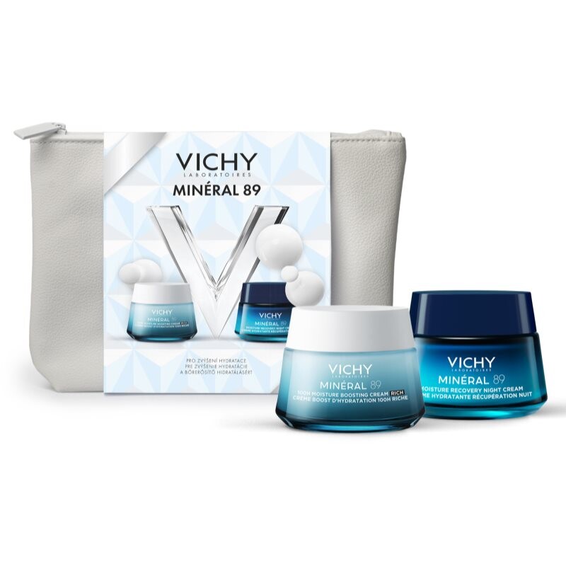Vichy Minéral 89 Day & Night Cream Christmas gift set for hydrating and firming skin