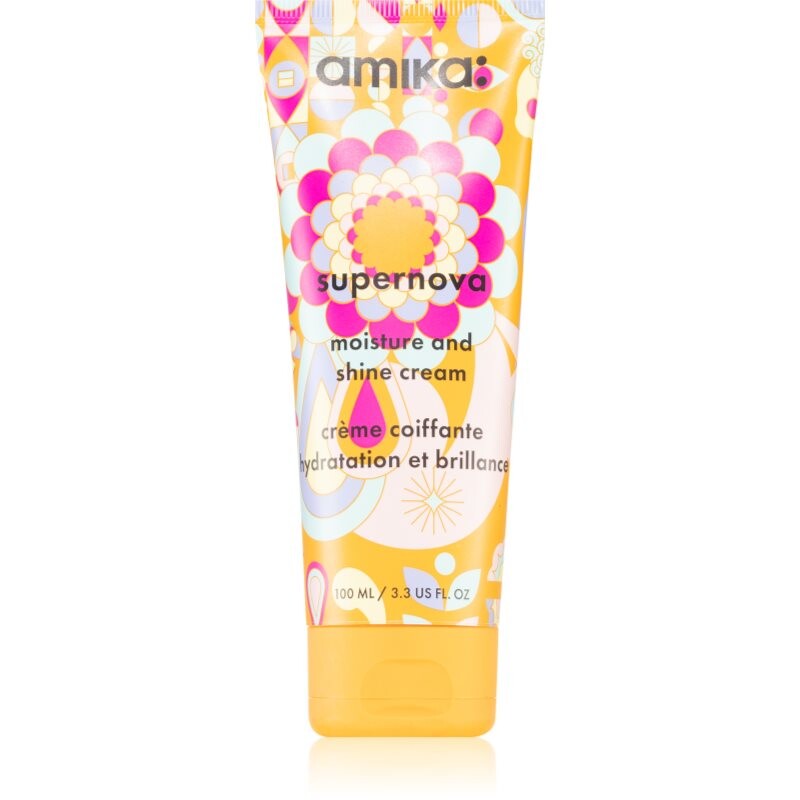amika Supernova moisturising cream for shiny and soft hair 100 ml