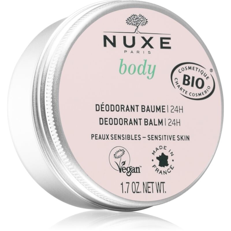Nuxe Rêve de Thé Deodorant Balm natural deodorant stick for sensitive skin 50 g
