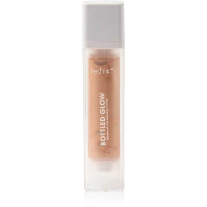 Technic Cosmetics Bottled Glow shimmer bronzing oil for the body shade Sunset Bronze 50 ml