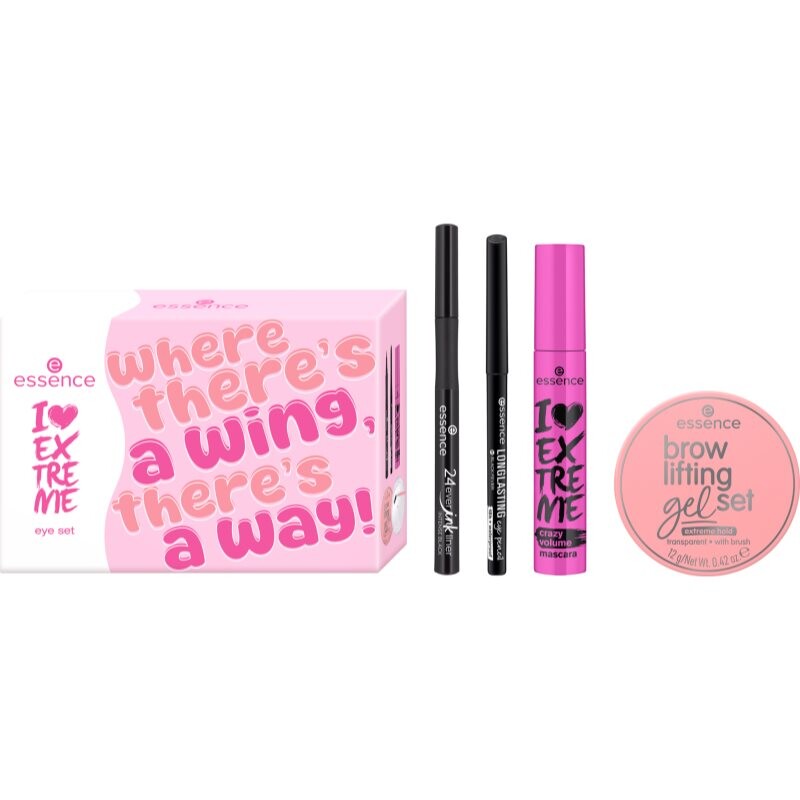 essence I LOVE EXTREME decorative cosmetic set for the eye area