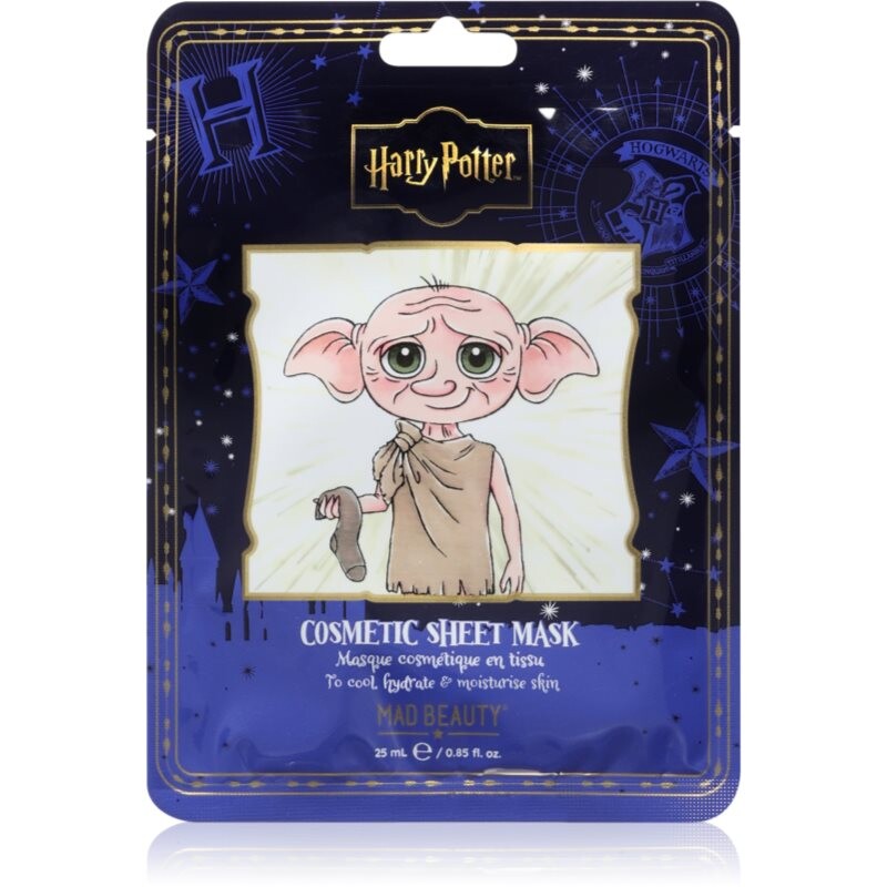 Mad Beauty Harry Potter Dobby sheet mask with a softening effect 25 ml