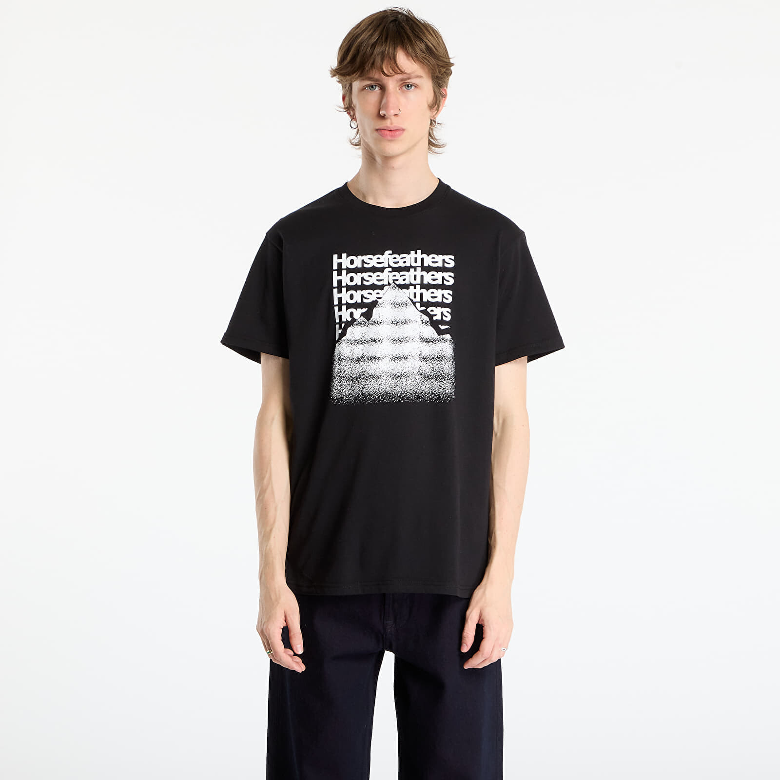 T-shirt Horsefeathers Focus T-Shirt Black S
