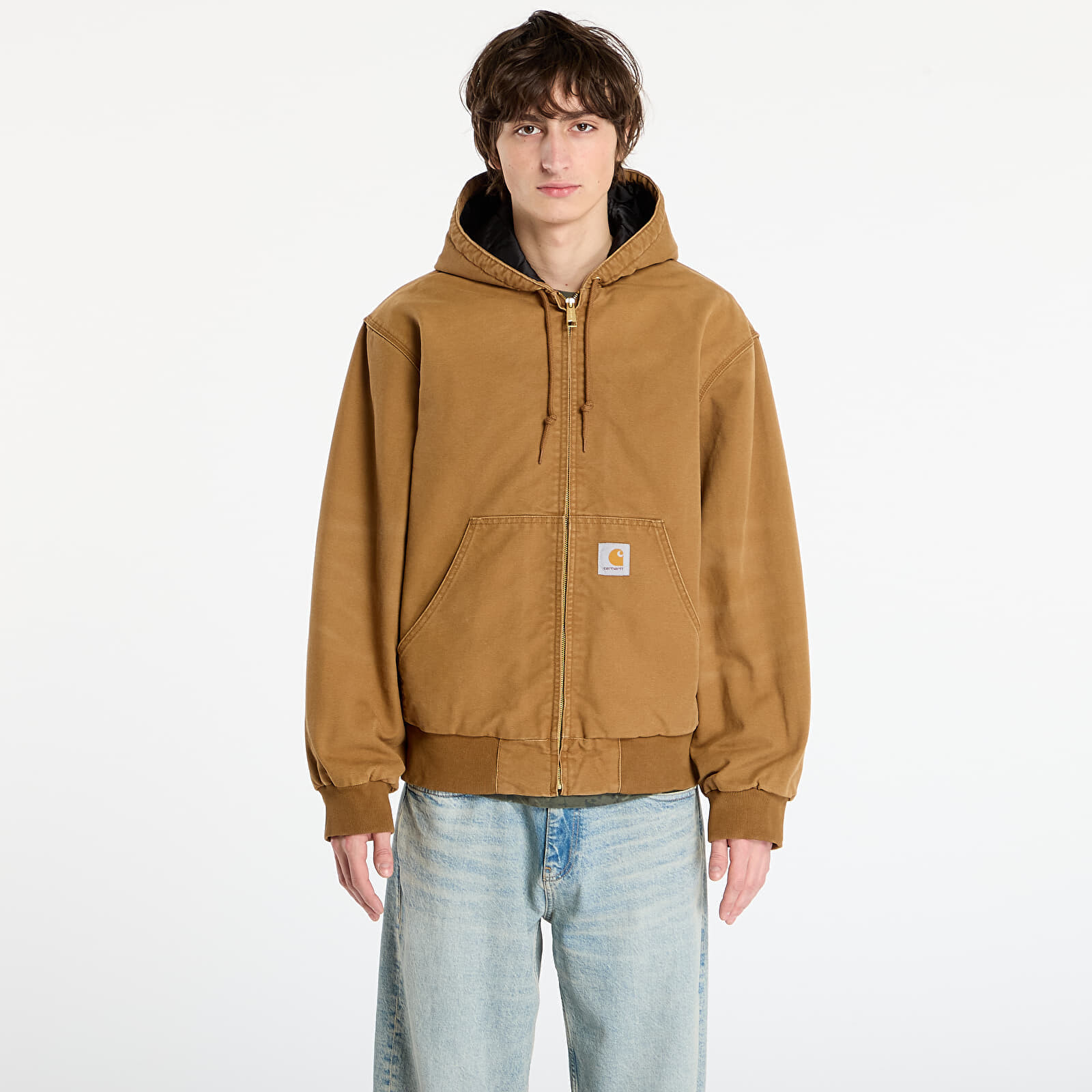 Jacket Carhartt WIP OG Active Jacket Hamilton Brown Stone Canvas M