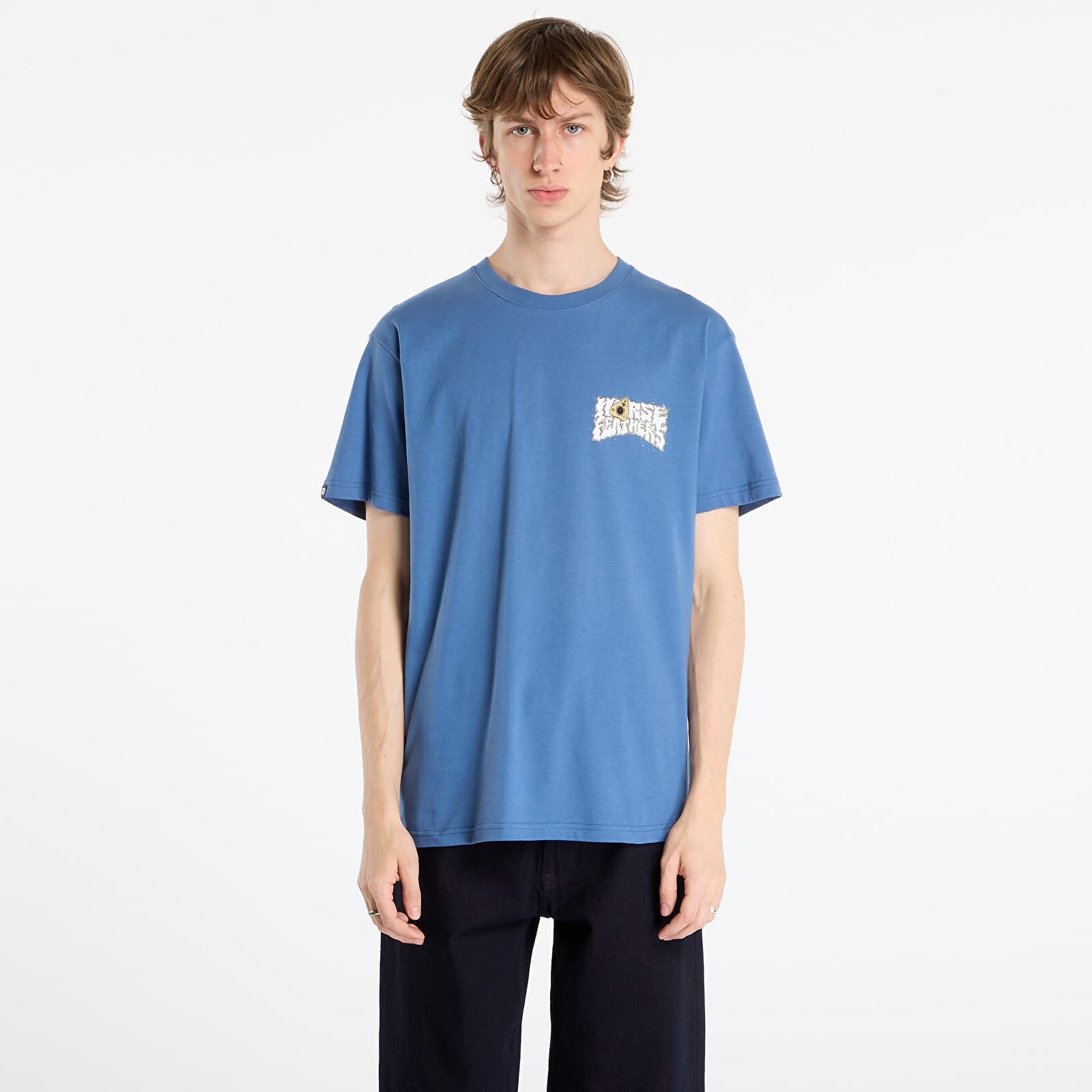 T-shirt Horsefeathers Fortune Teller Moonlight Blue S