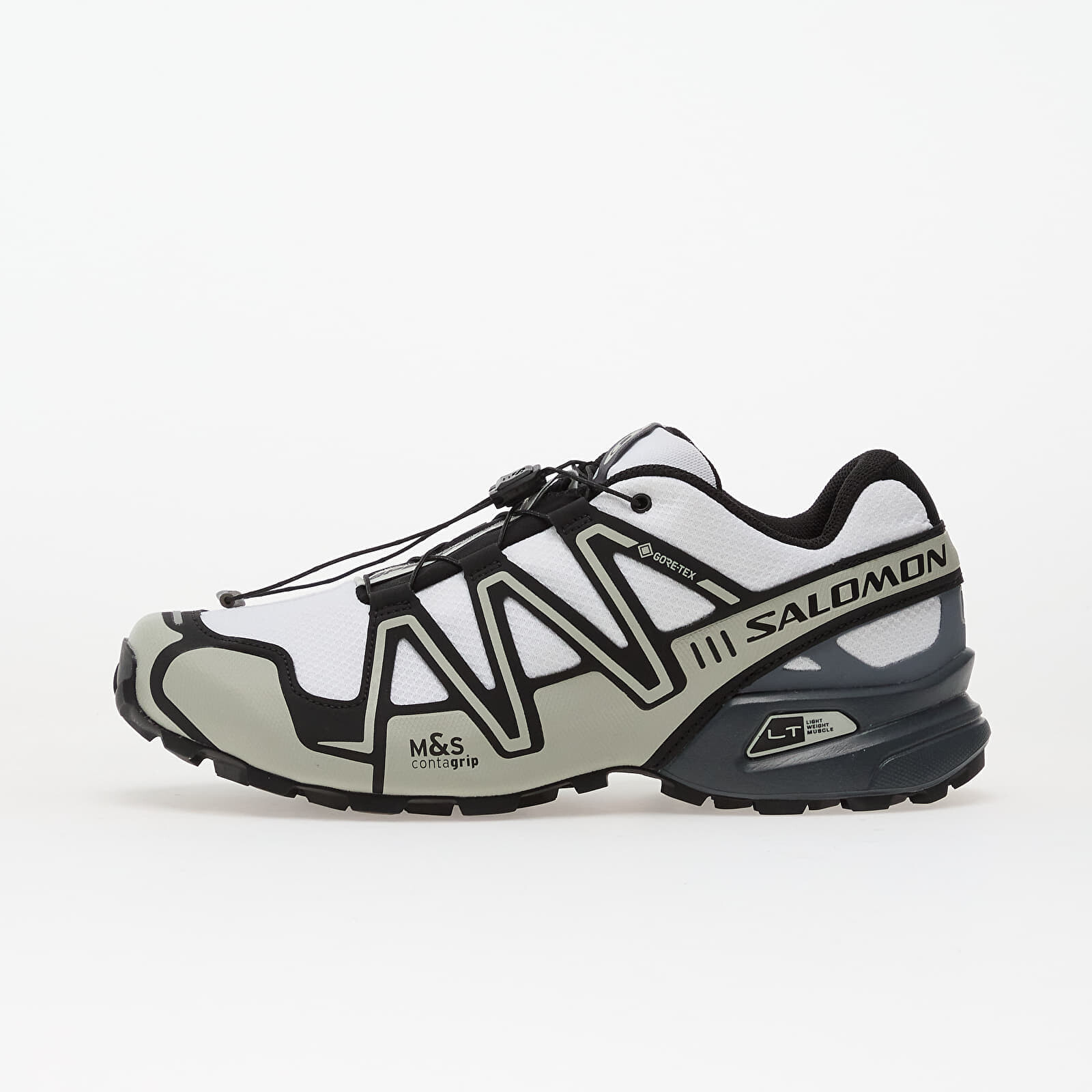 Sneakers Salomon Speedcross 3 GTX White/ Metal/ Turbul UK 9