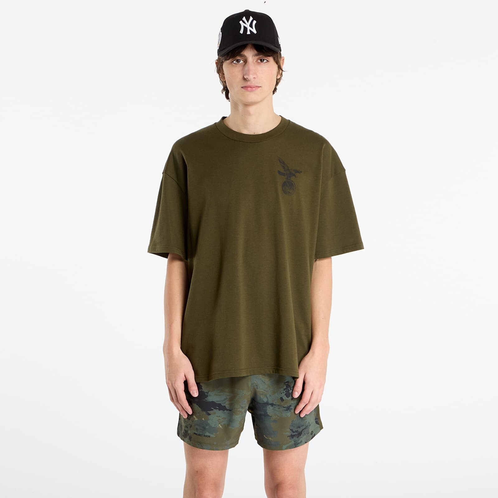 T-shirt Under Armour Project Rock SS Q4 ST Expedition Green XXL