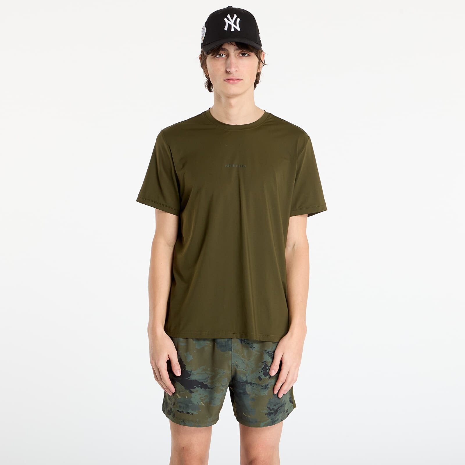 T-shirt Under Armour Project Rock Iso Chill SS Expedition Green L