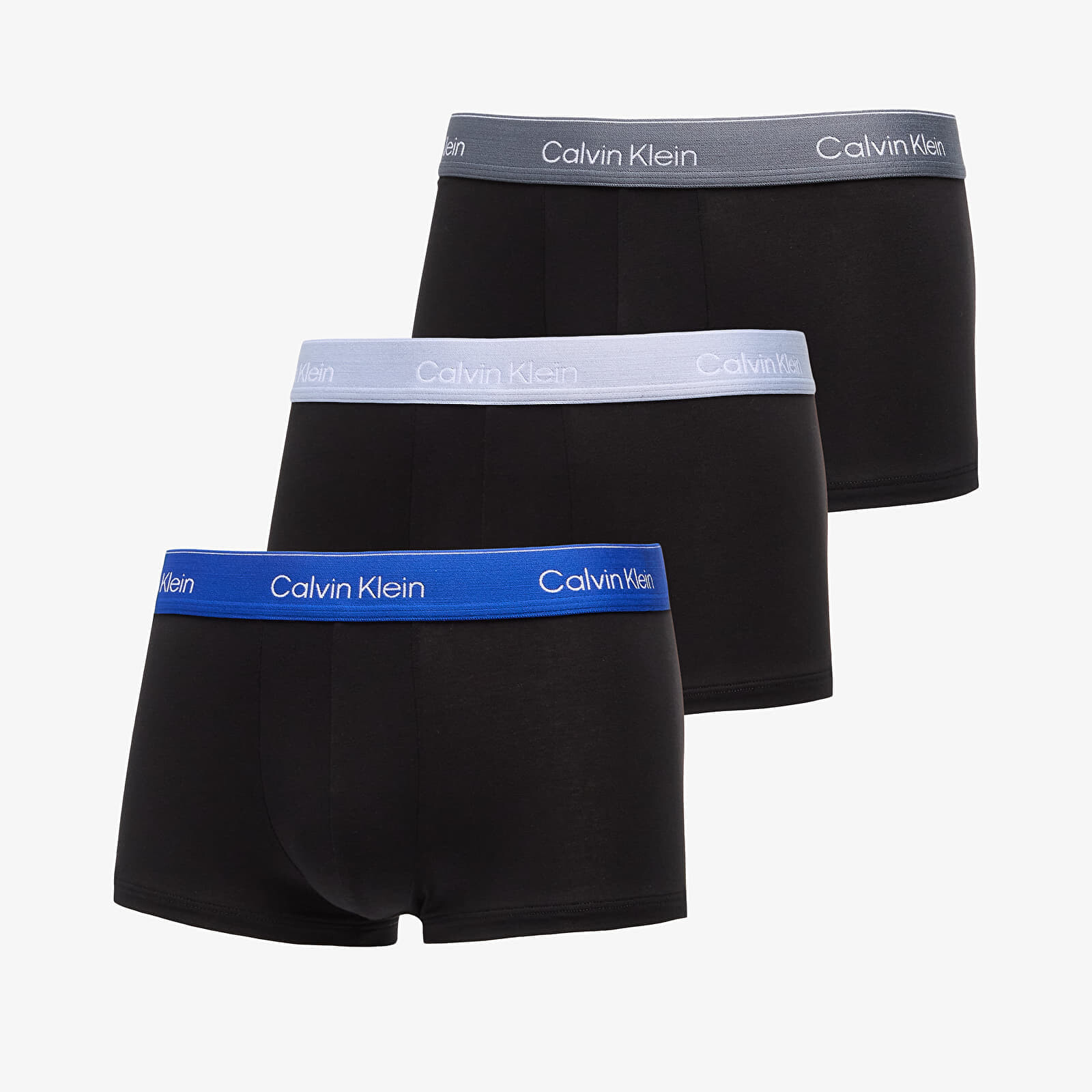 Calvin Klein Low Rise Trunk 3-Pack Blue L
