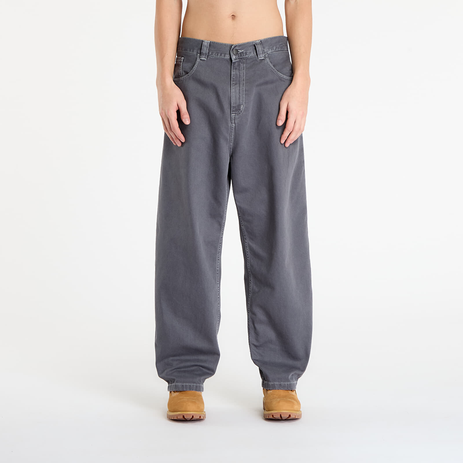 Pants Carhartt WIP Brandon Pant Graphite Stone Dyed S