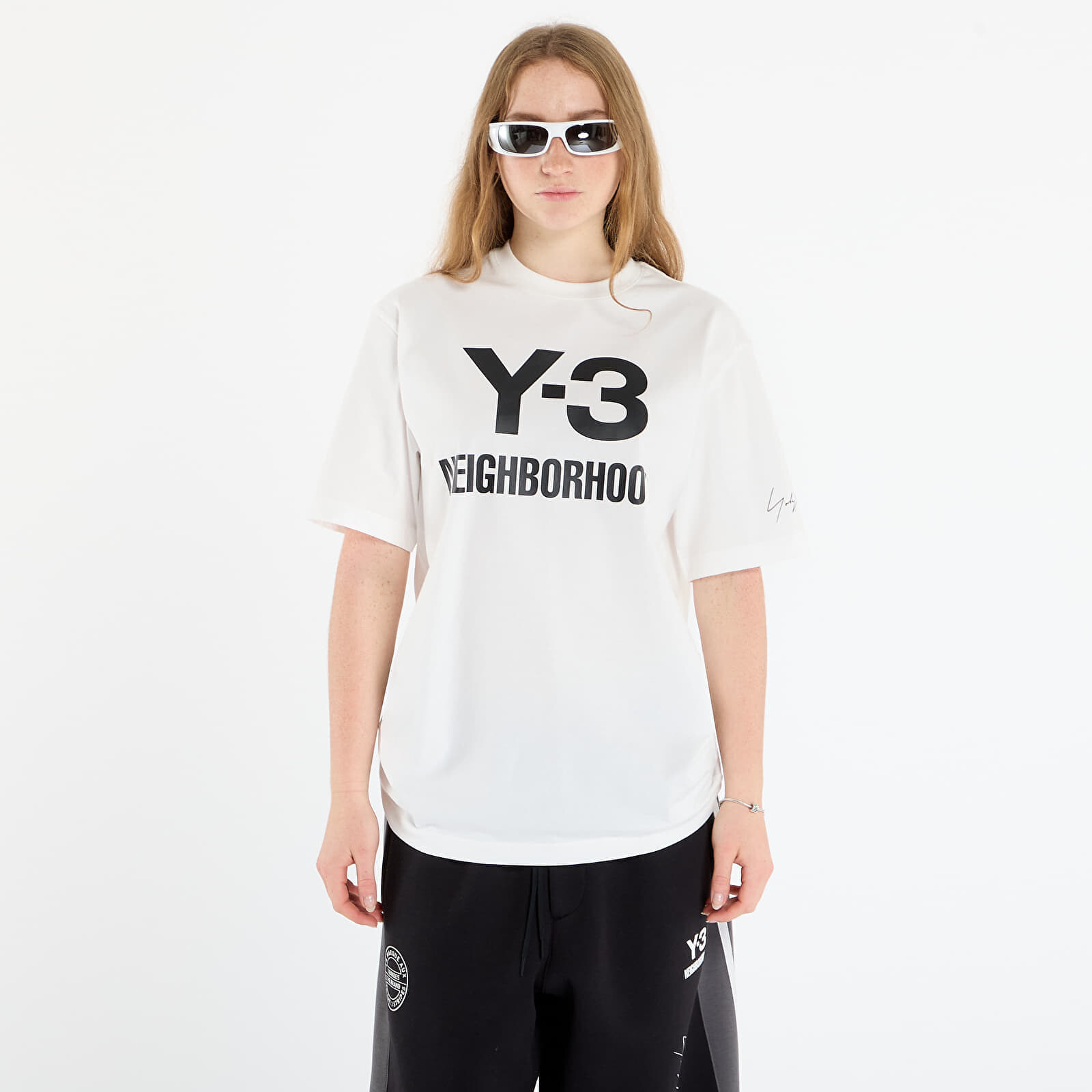 T-shirt Y-3 x Neighborhood Logo Tee UNISEX Core White M