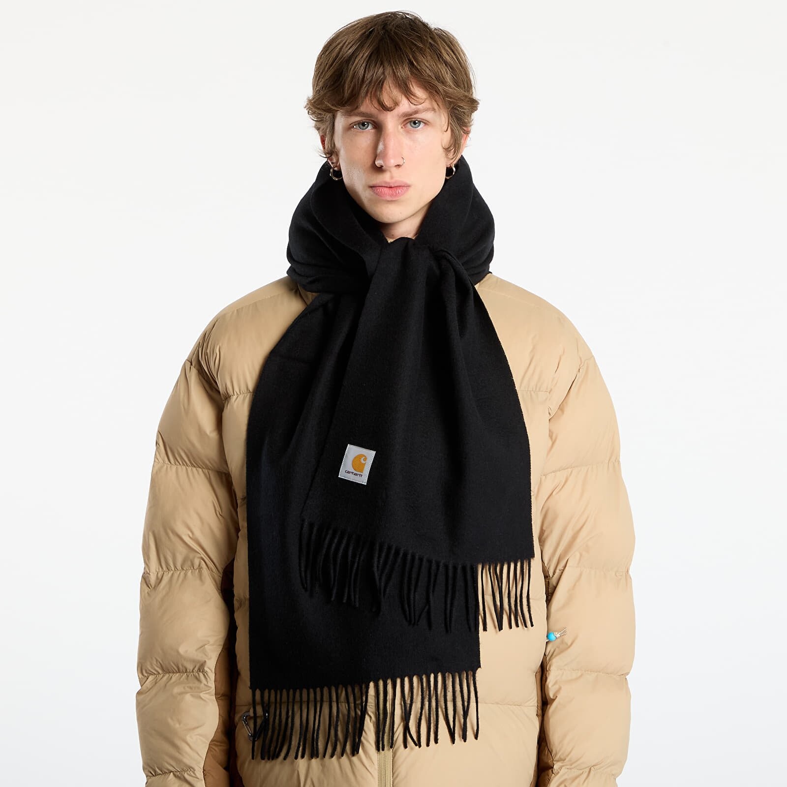 Carhartt WIP Clan Scarf Black Universal