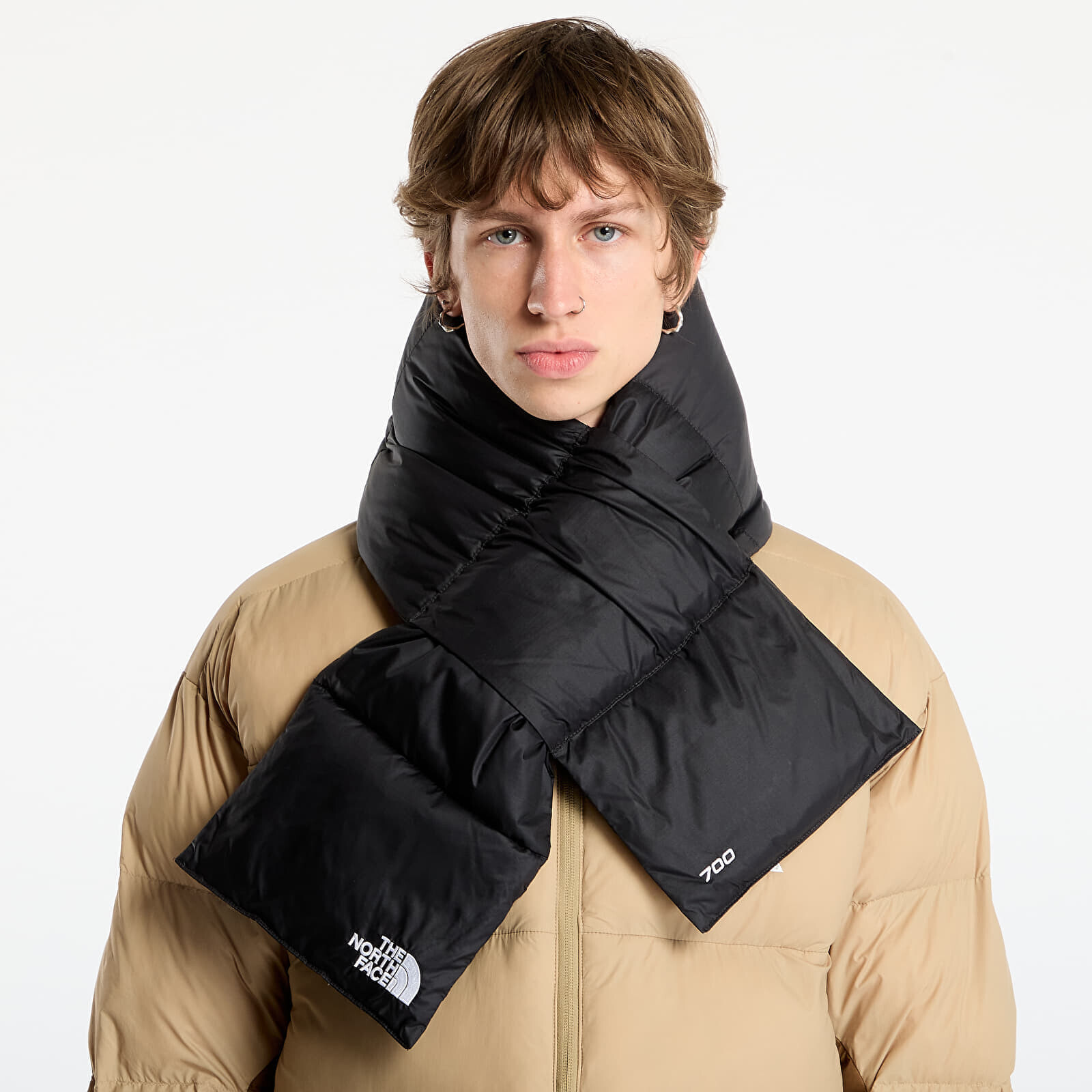 The North Face Nuptse Scarf TNF Black/ TNF Black Universal