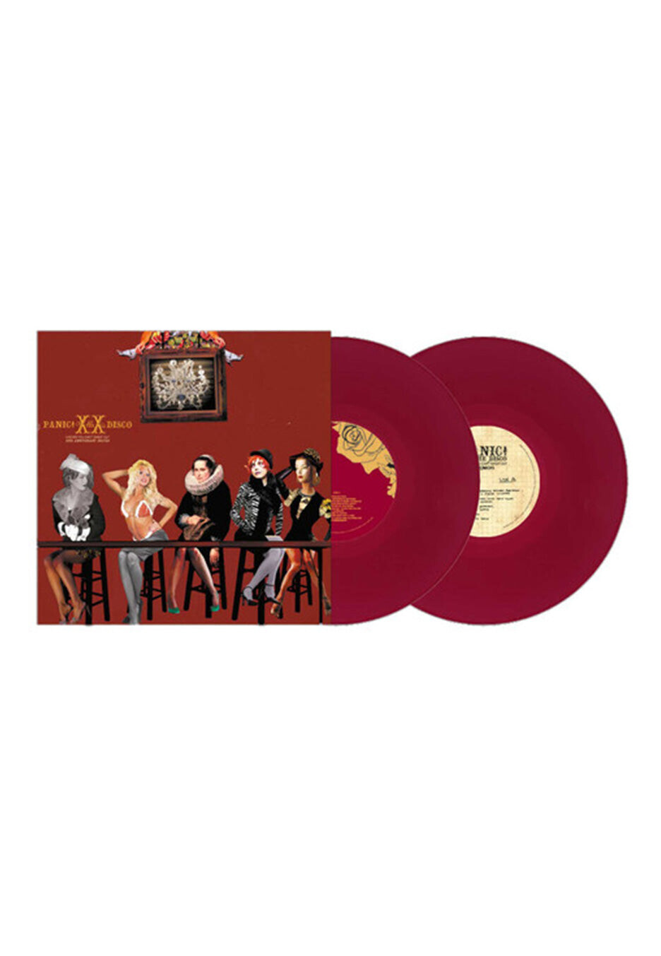 Panic! At The Disco - A Fever You Can't Sweat Out (20th Anniversary) Ltd. Apple Red - Colored 2 Vinyl