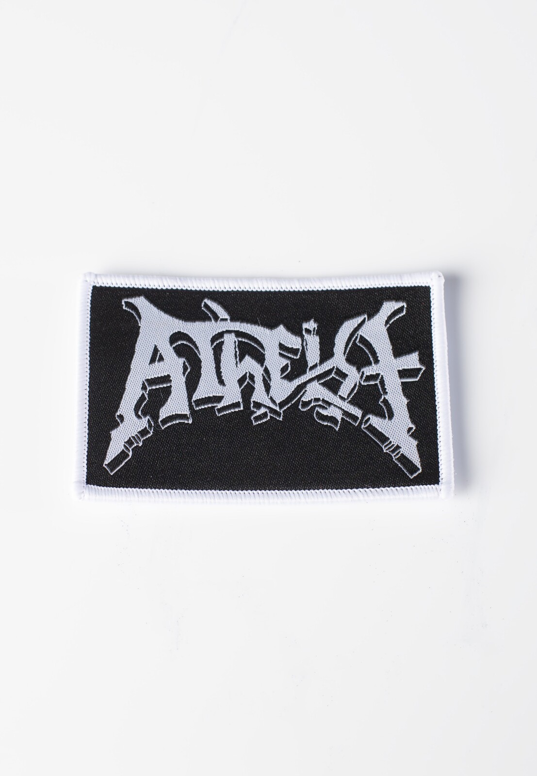 Atheist - Logo - Patch - black - Onesize - 100% Polyester