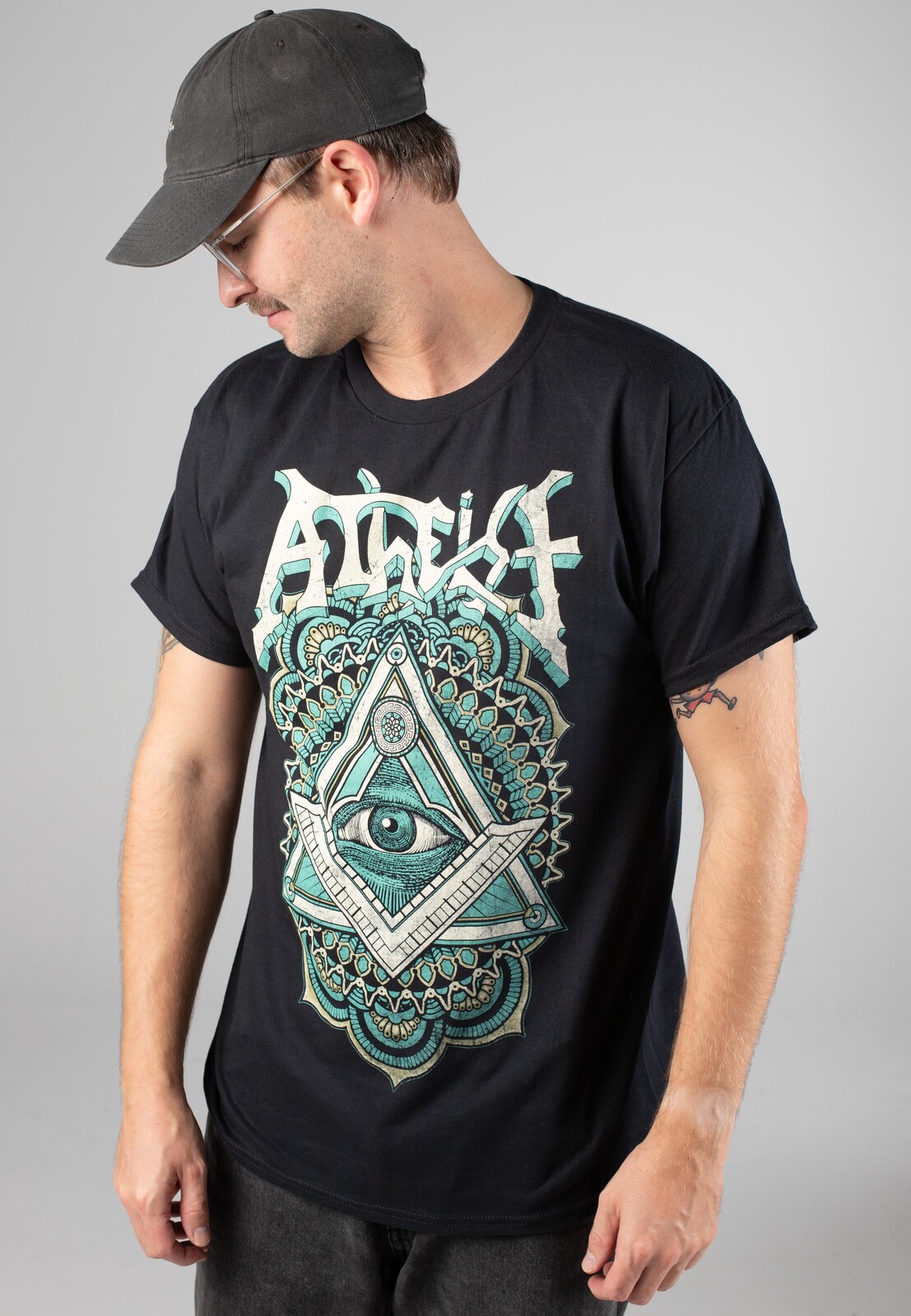 Atheist - Architects - T-Shirt - black - L - 100% Cotton,Jersey