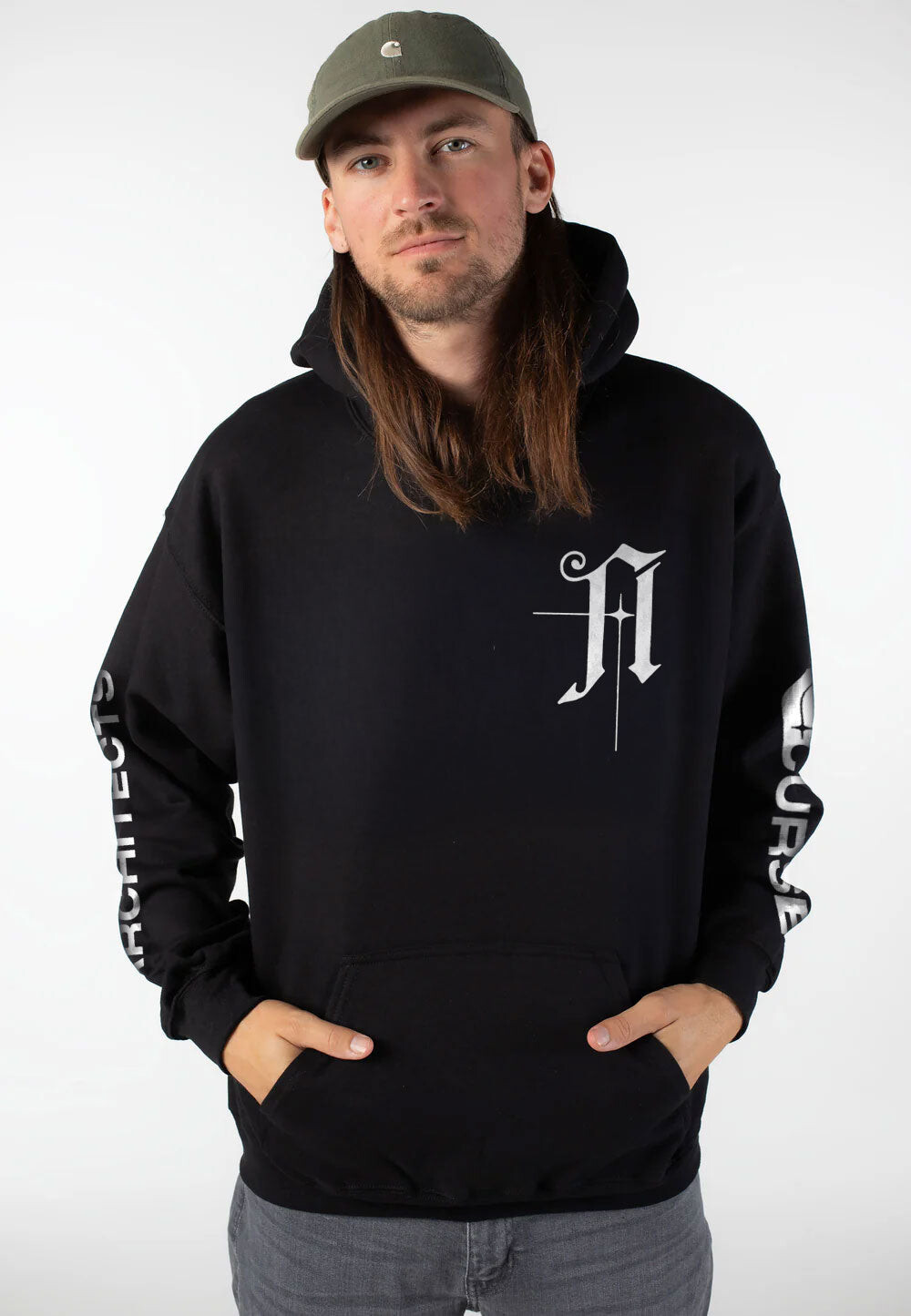 Architects - Curse - Hoodie - black - L - 50% Cotton, 50% Polyester,Sweat