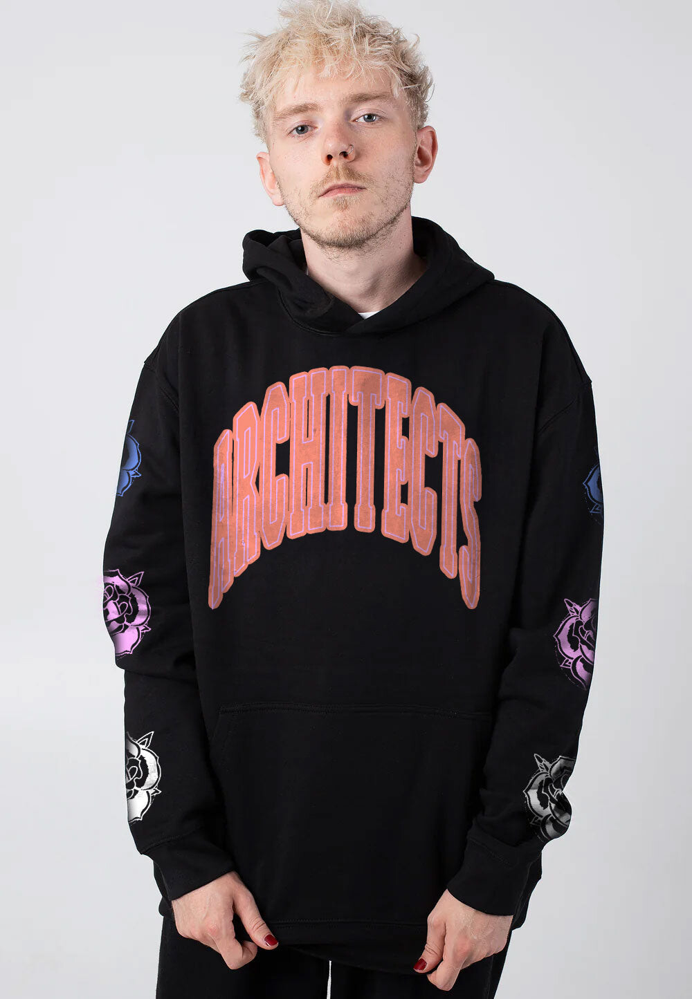 Architects - Rose - Hoodie - black - L - 50% Cotton, 50% Polyester,Sweat