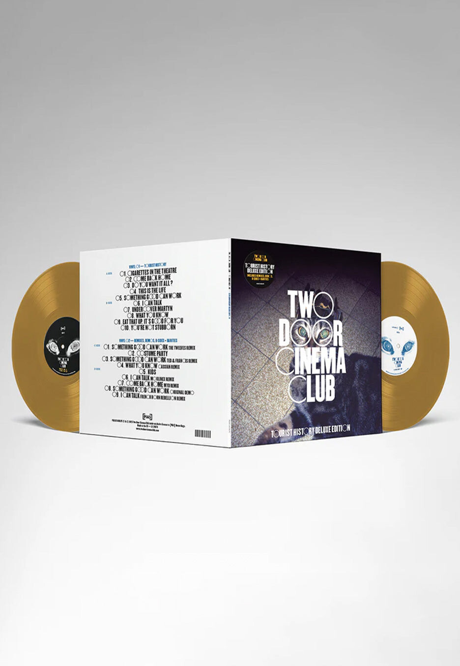 Two Door Cinema Club - Tourist History (15th Anniversary Deluxe Edition) Ltd. Gold - Colored 2 Vinyl