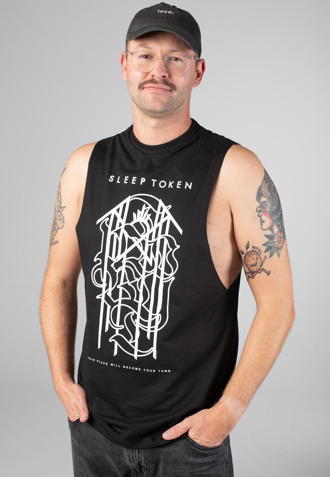 Sleep Token - Tomb Sigil - Sleeveless - black - L - 65% Cotton, 35% Polyester,Jersey