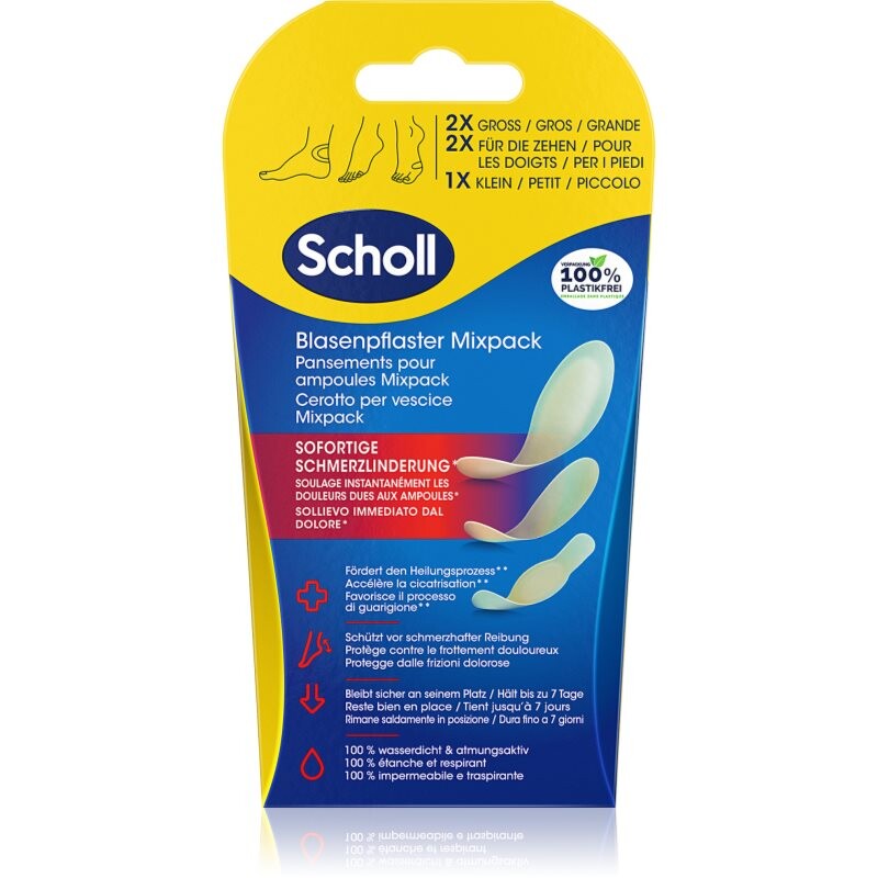 Scholl Dr. Scholl's Blister Plasters waterproof plaster for blisters 5 pc