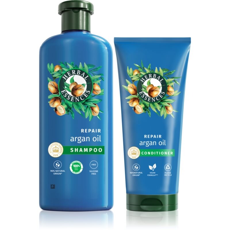 Herbal Essences Argan Oil Repair set for hydration and shine