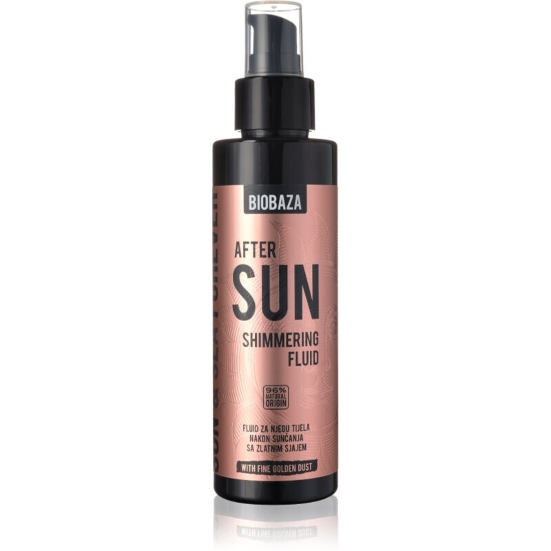 BIOBAZA After Sun fluid aftersun with glitter 150 ml