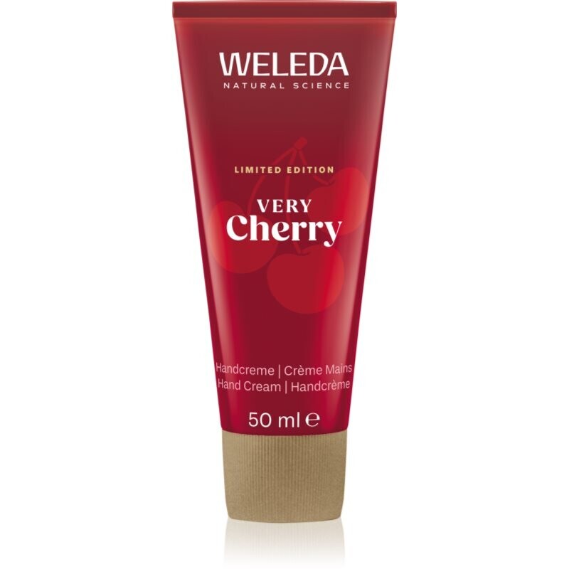 Weleda Very Cherry moisturising hand cream 50 ml