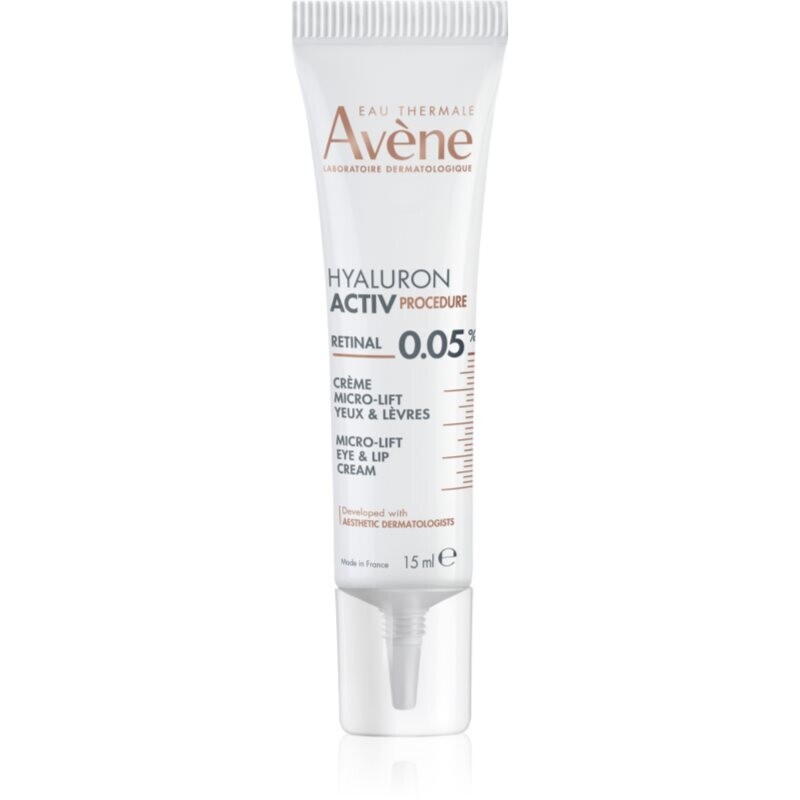 Avène Hyaluron Activ Procedure Micro-Lift Eye & Lip Cream 0.05% Retinal lifting cream for the eye area 15 ml