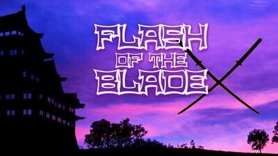 FLASH OF THE BLADE X