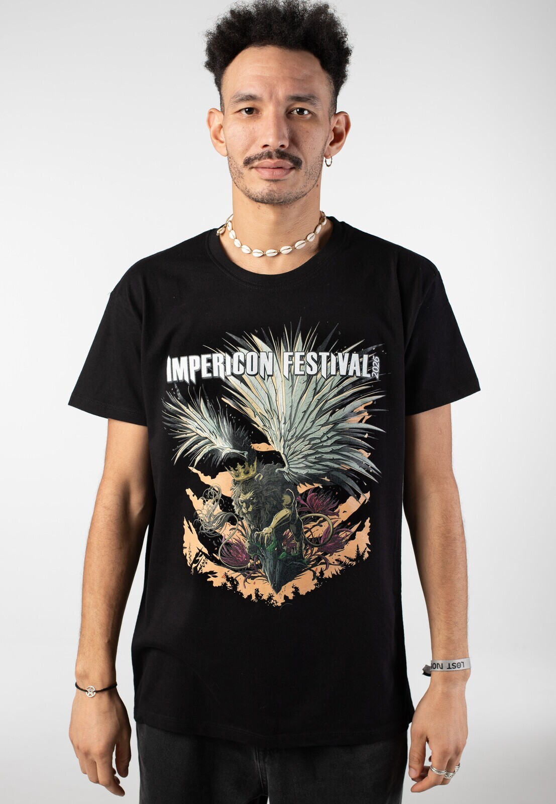 Impericon Festival - 2026 Lion - T-Shirt - black - L - Jersey