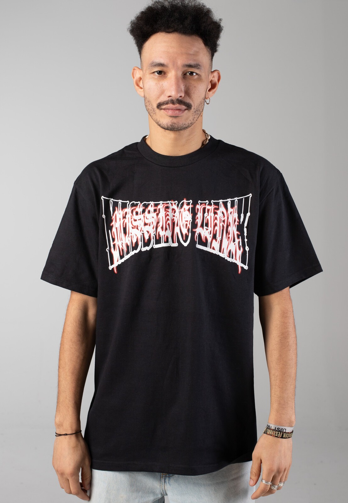 Missing Link - Death Metal - T-Shirt - black - L - 100% Cotton,Jersey