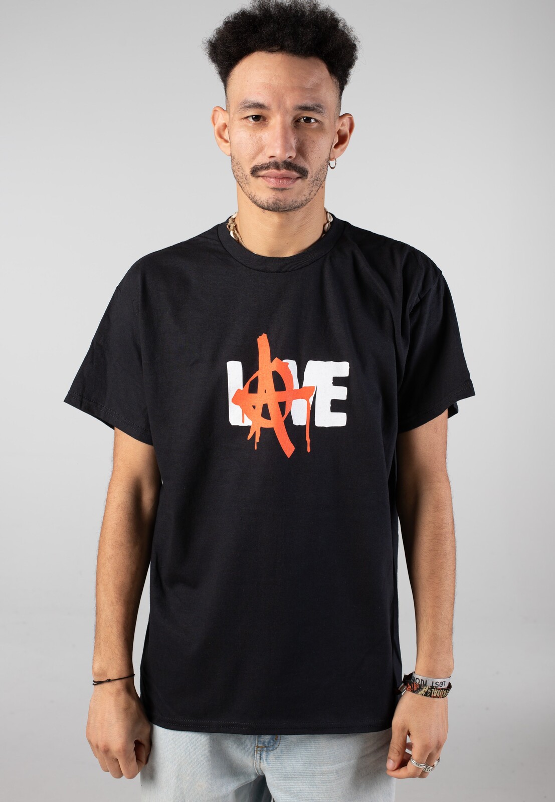 Nasty - Real Love - T-Shirt - black - L - 100% Cotton,Jersey