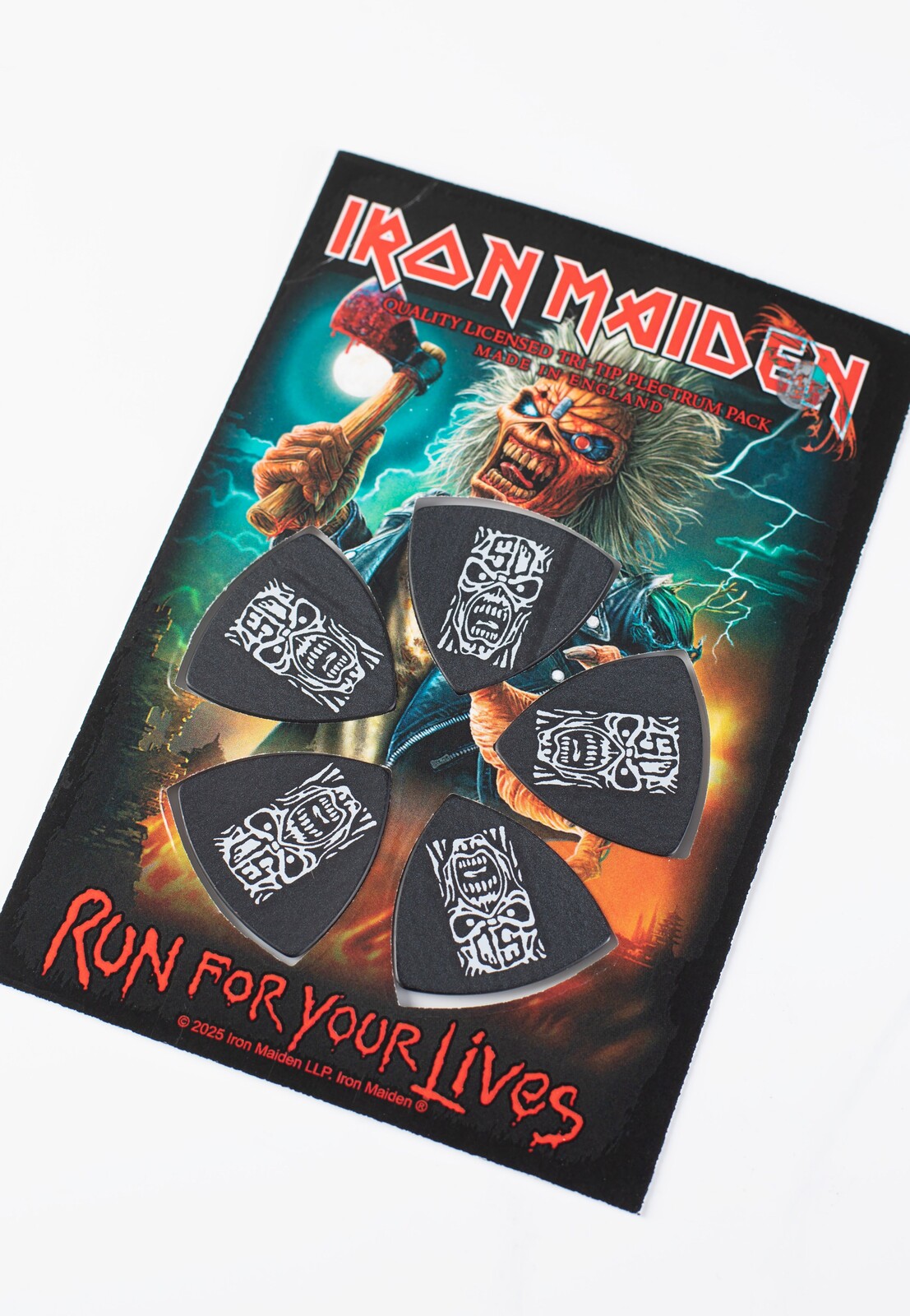 Iron Maiden - Run For Your Lives - Plectrum