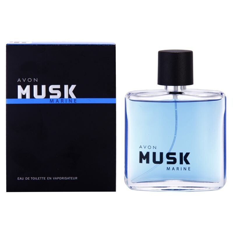 Avon Musk+ Marine eau de toilette for men 75 ml