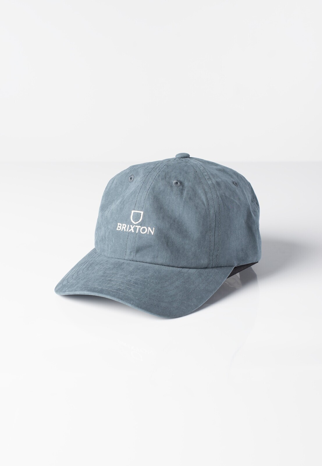Brixton - Alpha Netplus Adjustable Borrowed Blue Brushed Satin - Cap