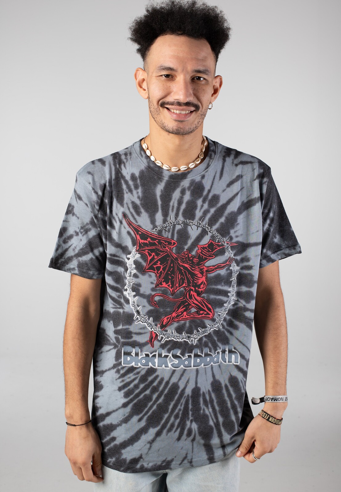 Black Sabbath - Red Henry Washed - T-Shirt - multicolored - L - Jersey