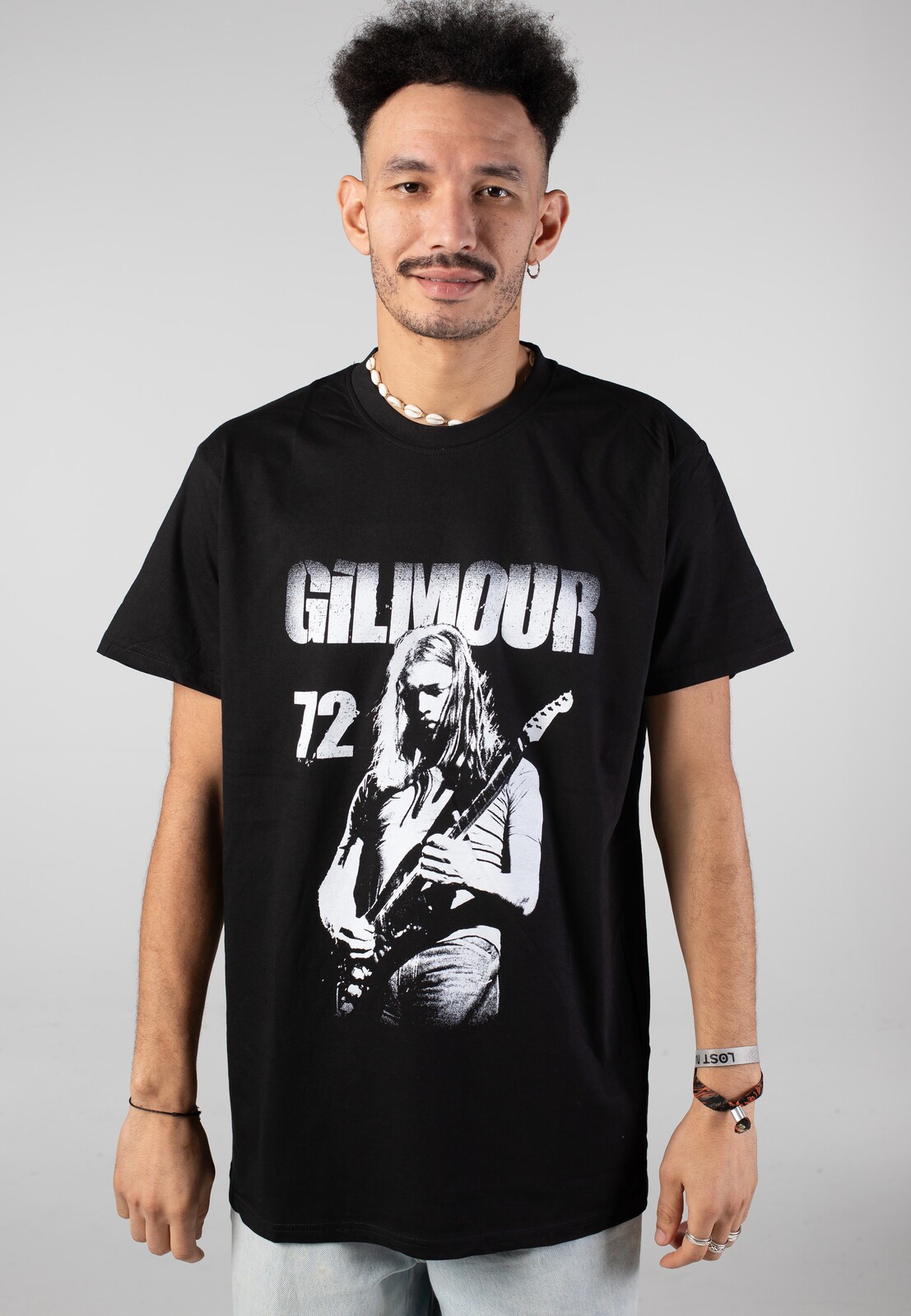 David Gilmour - 72 - T-Shirt - black - L - Jersey