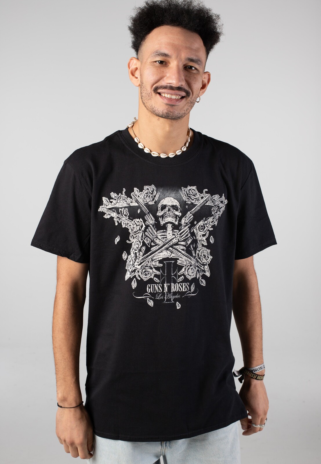 Guns N' Roses - Skeleton Guns - T-Shirt - black - L - Jersey