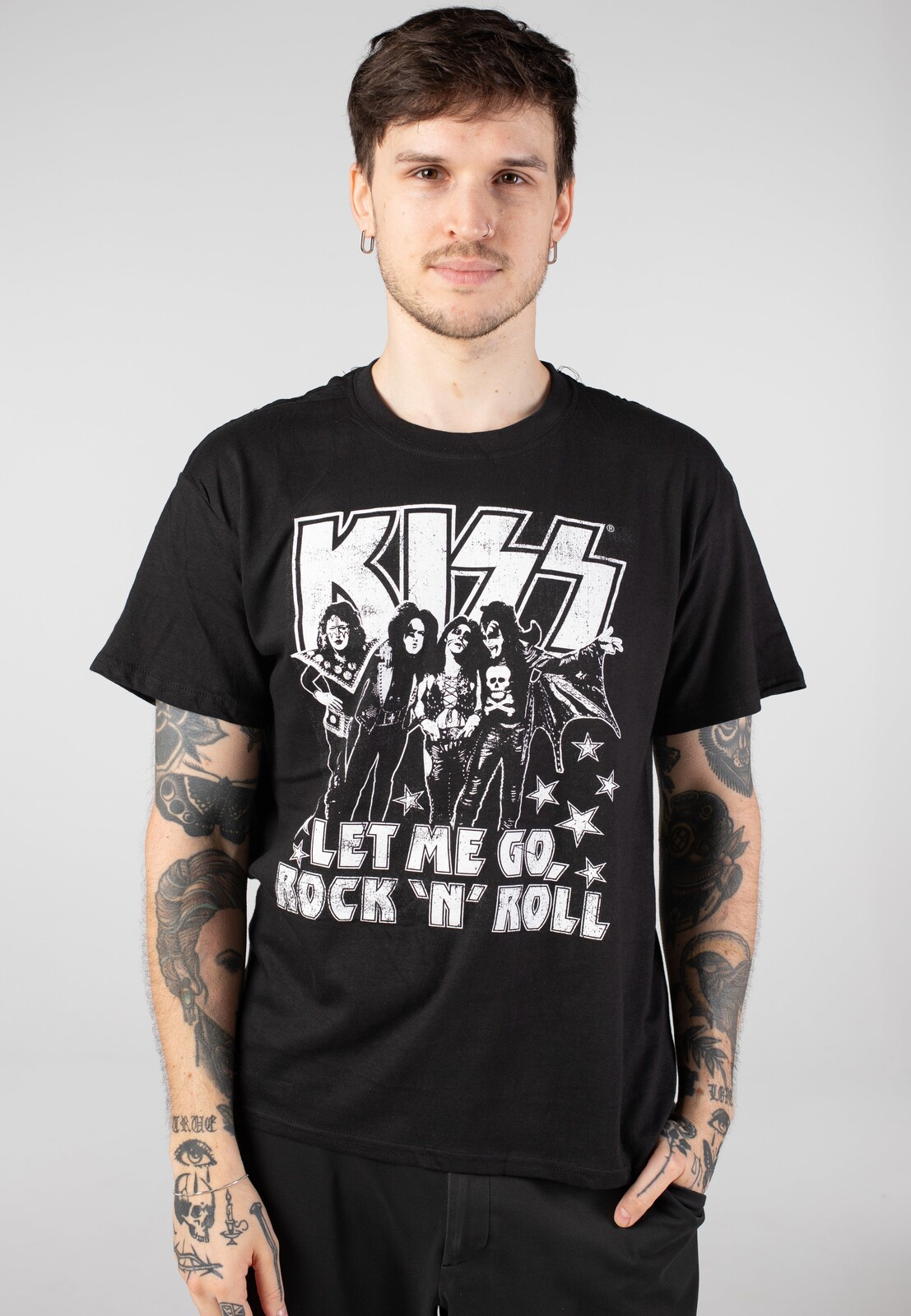 Kiss - Let Me Go - T-Shirt - black - L - Jersey