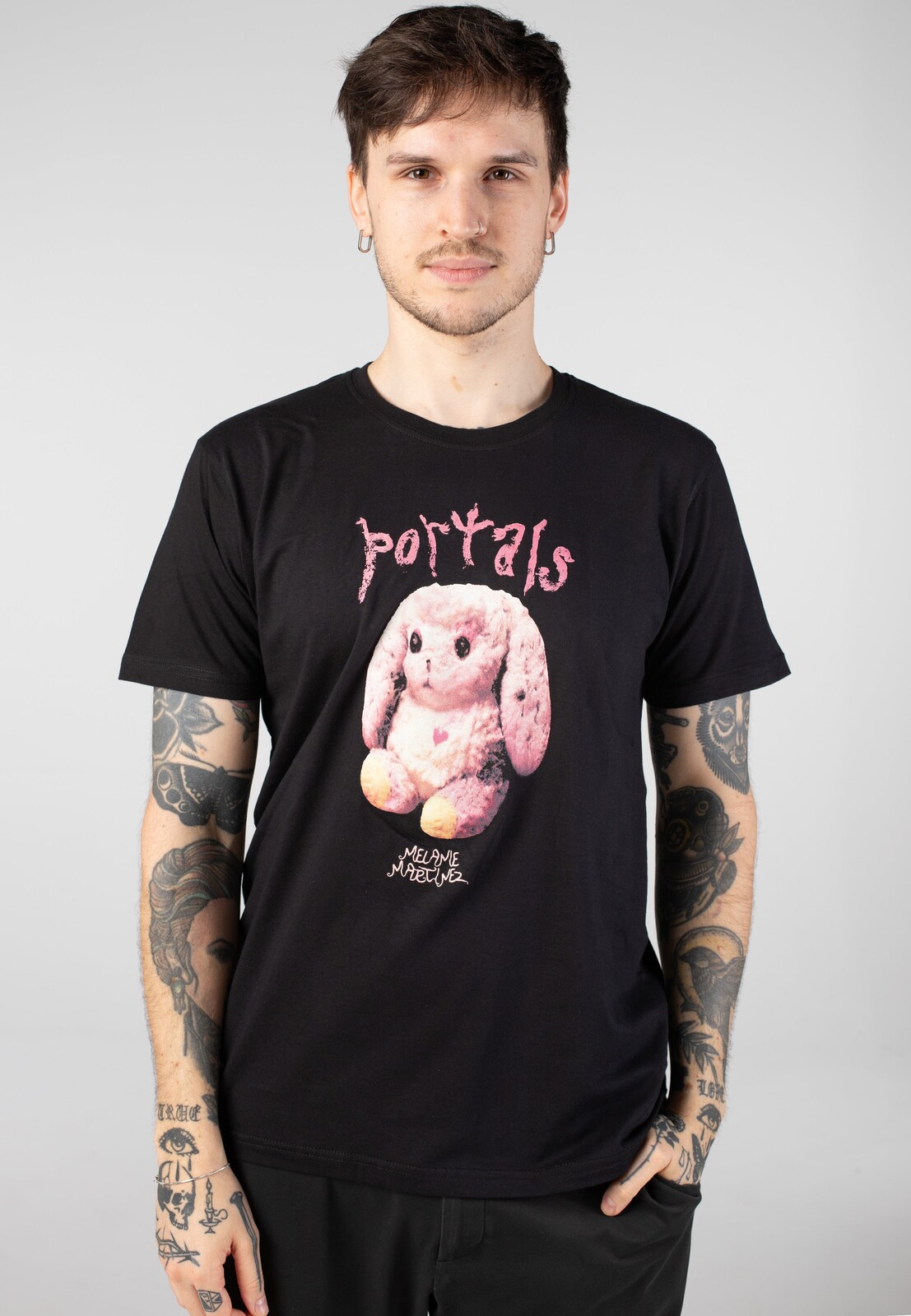 Melanie Martinez - Portals Bunny - T-Shirt - black - L - Jersey