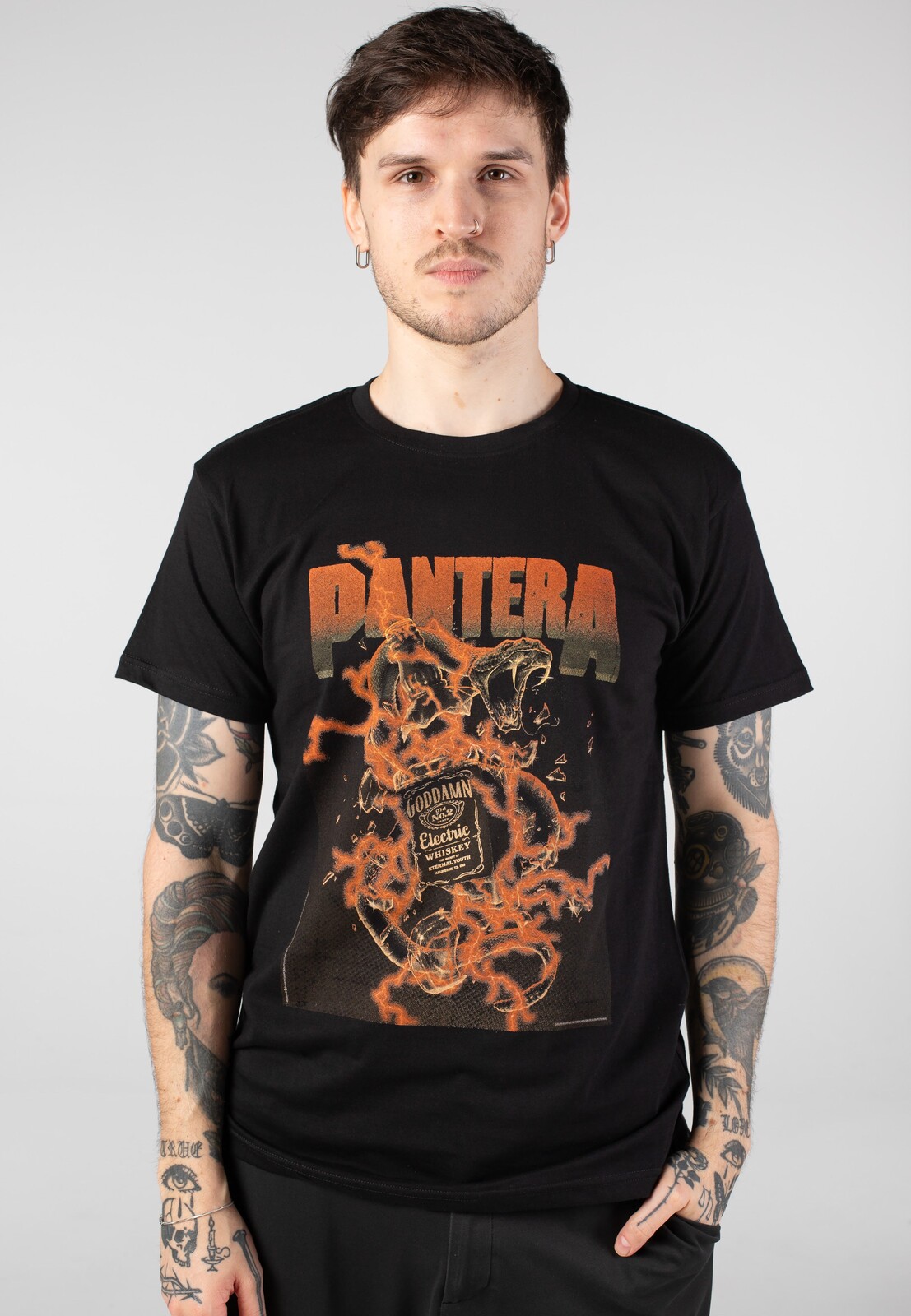 Pantera - Goddamn Whiskey - T-Shirt - black - L - Jersey