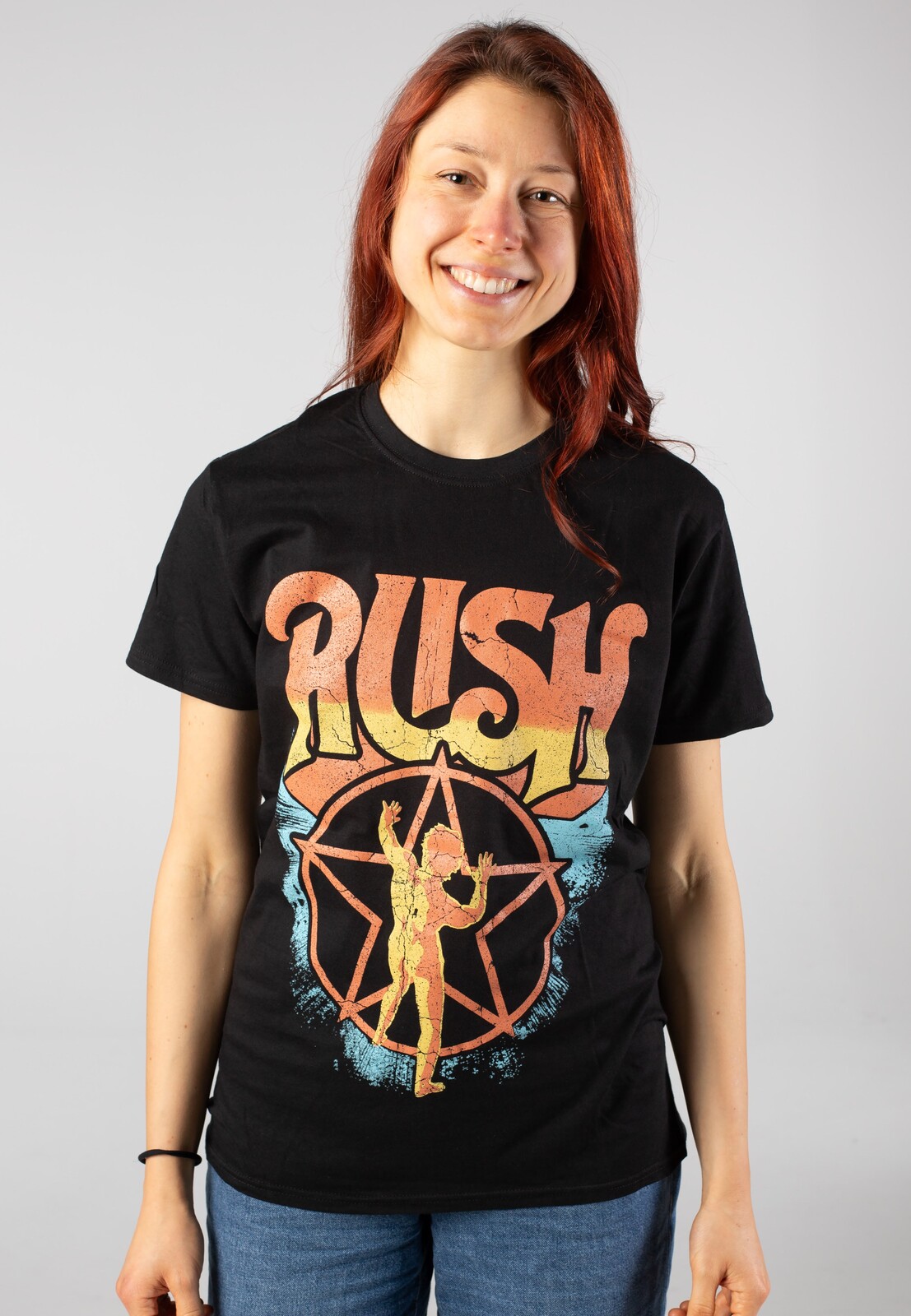 Rush - Starman - T-Shirt - black - L - Jersey