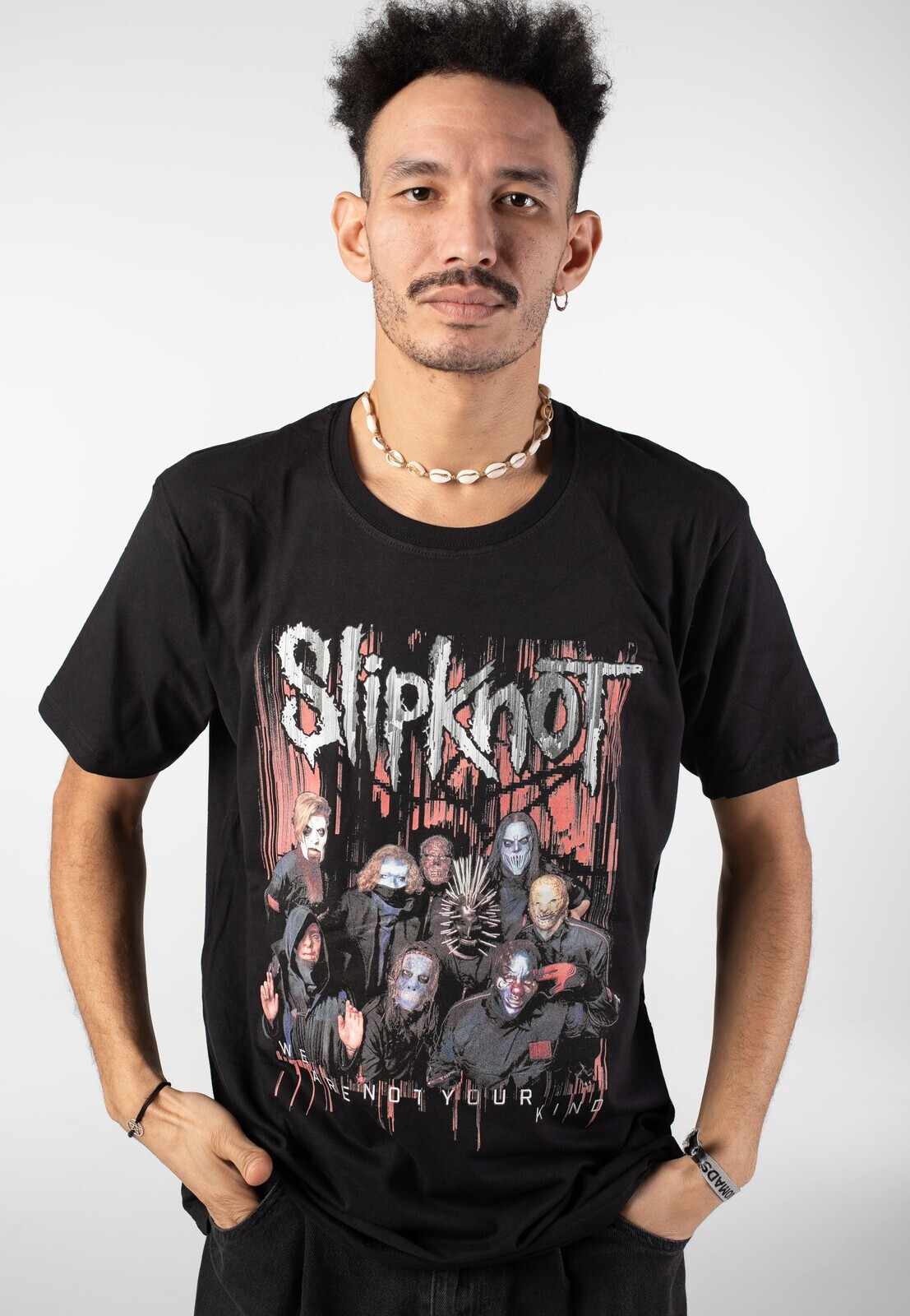 Slipknot - WANYK Group Photo - T-Shirt - black - L - Jersey