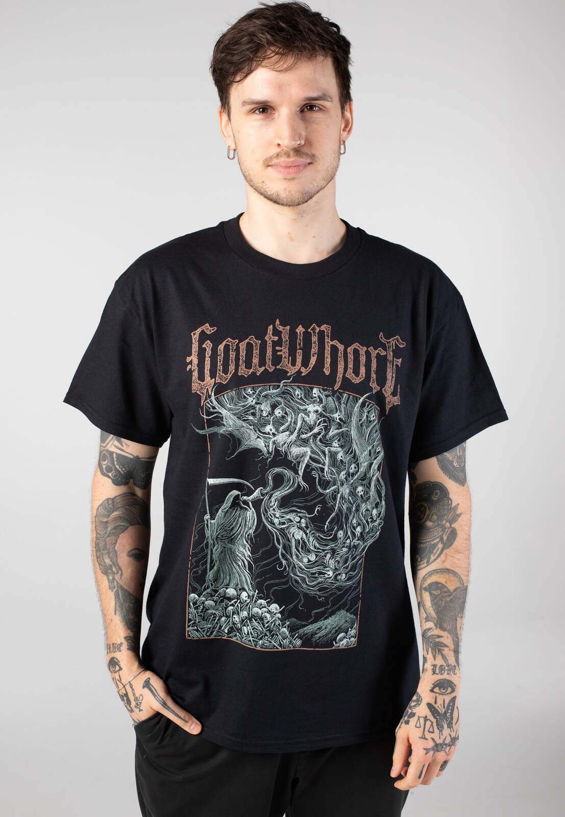 Goatwhore - Harbinger - T-Shirt - black - L - Jersey