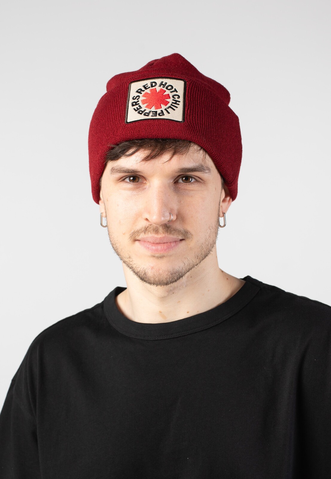 Red Hot Chili Peppers - Square Logo Bordeaux - Beanie