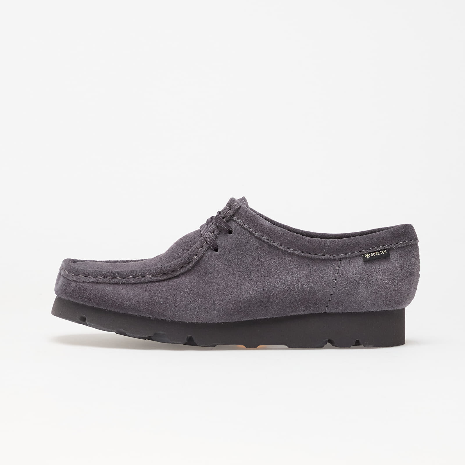 Sneakers Clarks Originals WallabeeGTX Purple Grey Sde UK 5.5