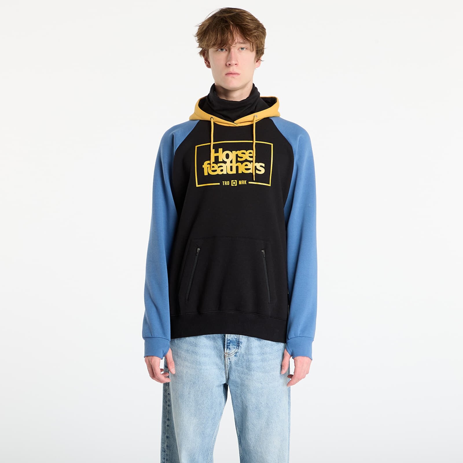 Sweatshirt Horsefeathers Sherman Sweatshirt Honey/ Black L