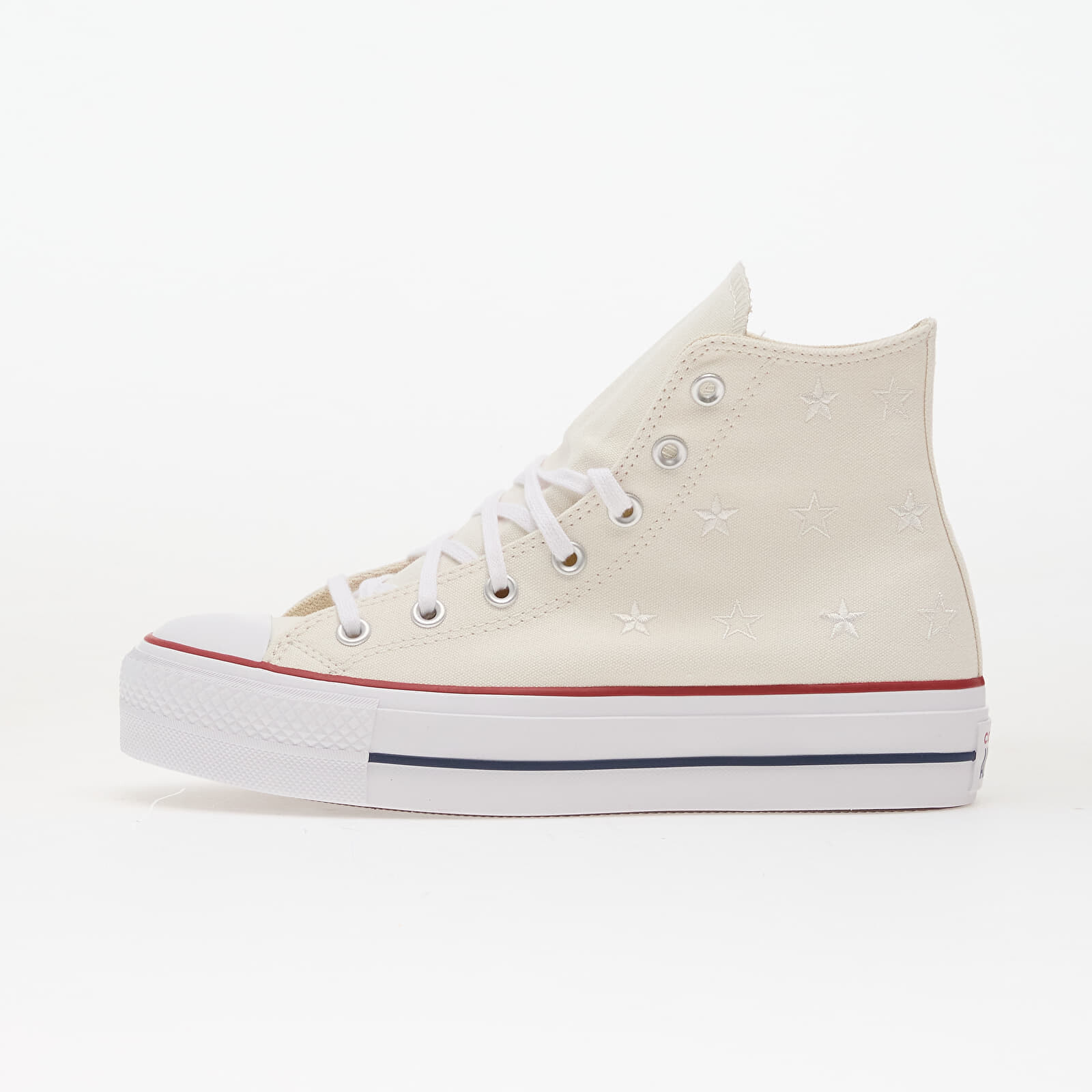 Sneakers Converse Chuck Taylor All Star Lift Platform Celestial Hi Vintage White/ Red/ Navy UK 4.5