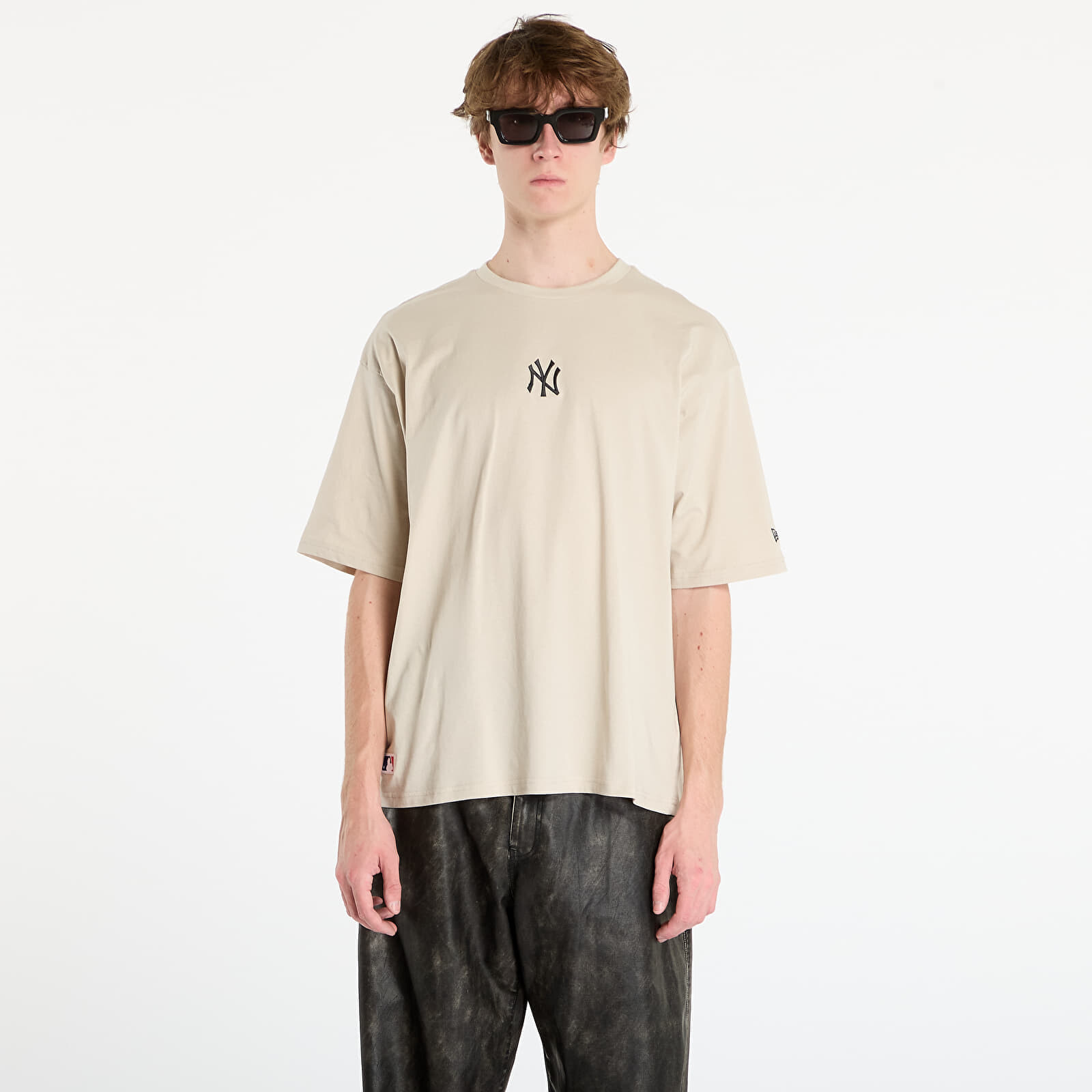 T-shirt New Era MLB Nos Le Midi Os Tee New York Yankees UNISEX Stone XL